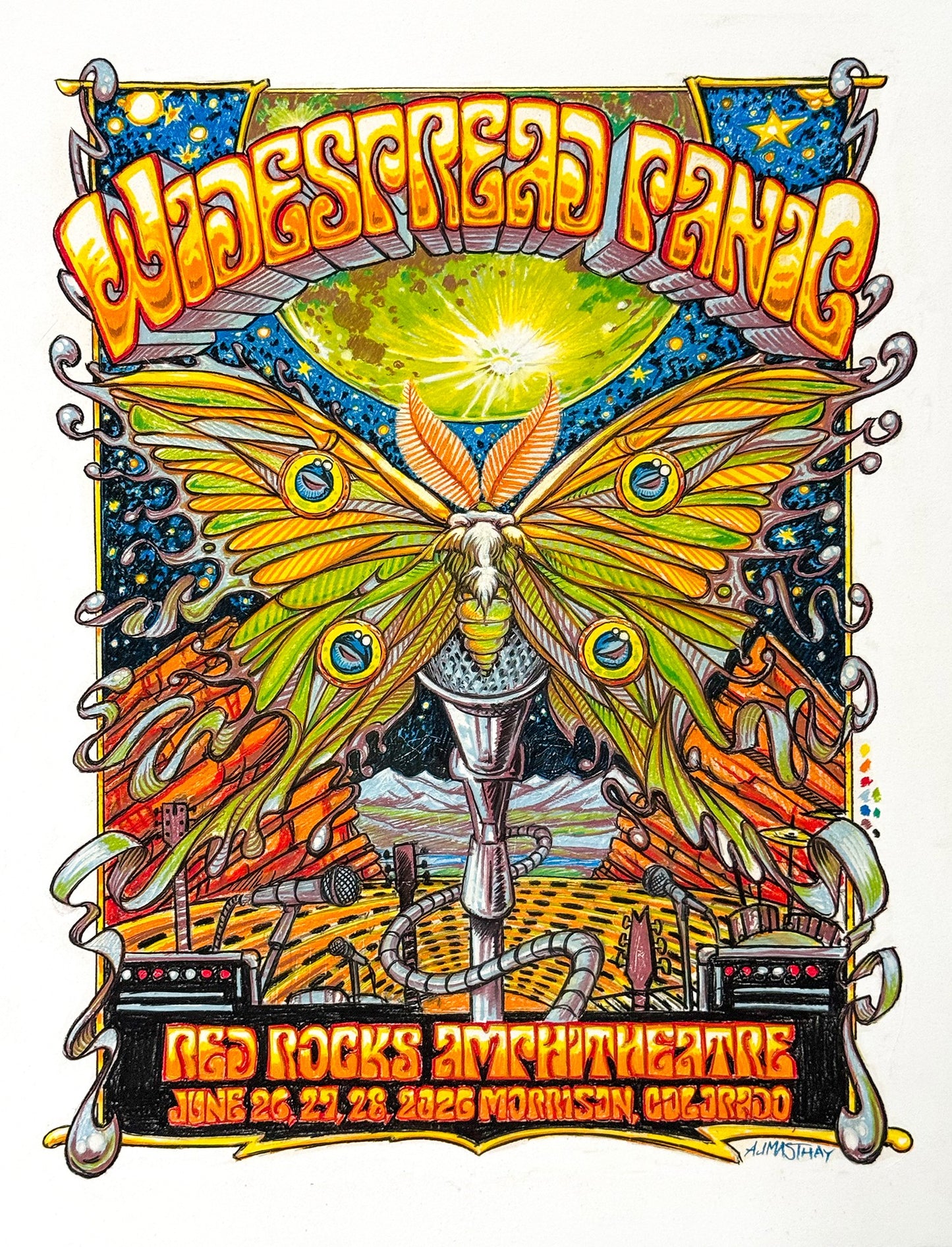 2026 Red Rocks Masthay Poster