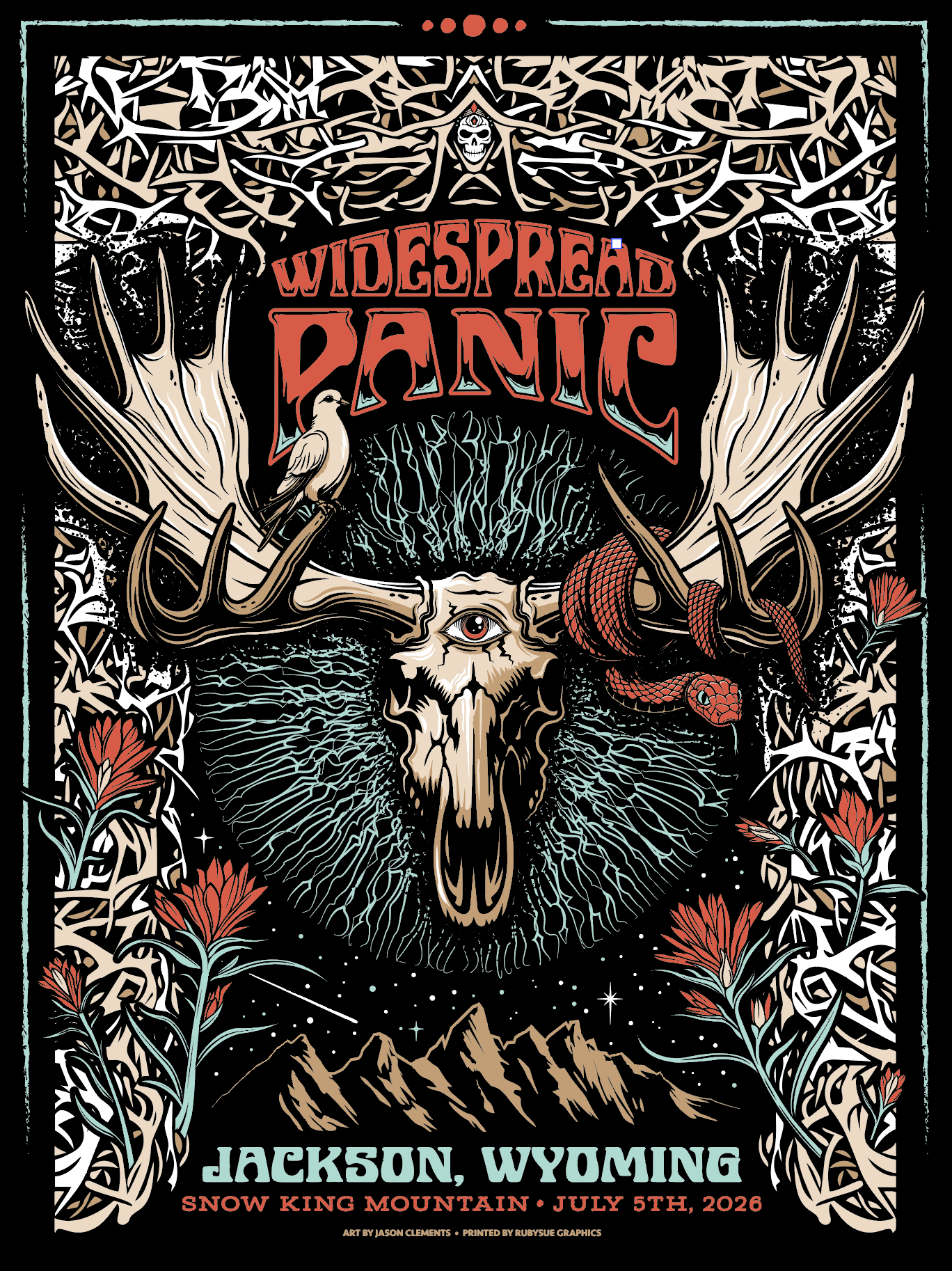 2026 Jackson, WY poster by Clements