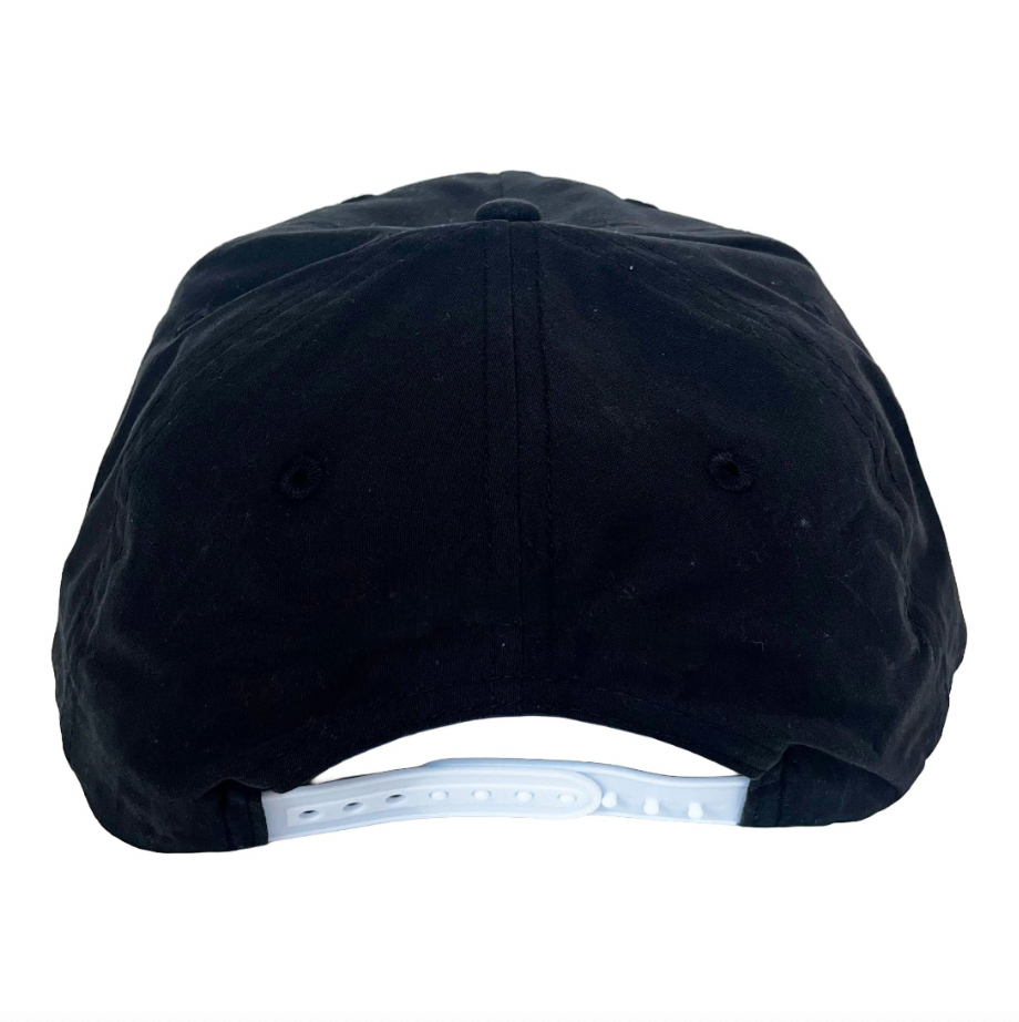 Dancing Note Eater Rope Hat - Black