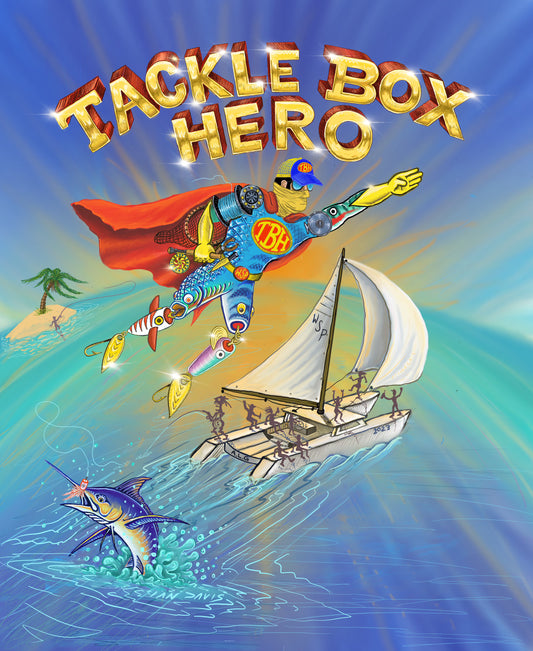 Tackle Box Hero T Shirt (Youth XL Only)