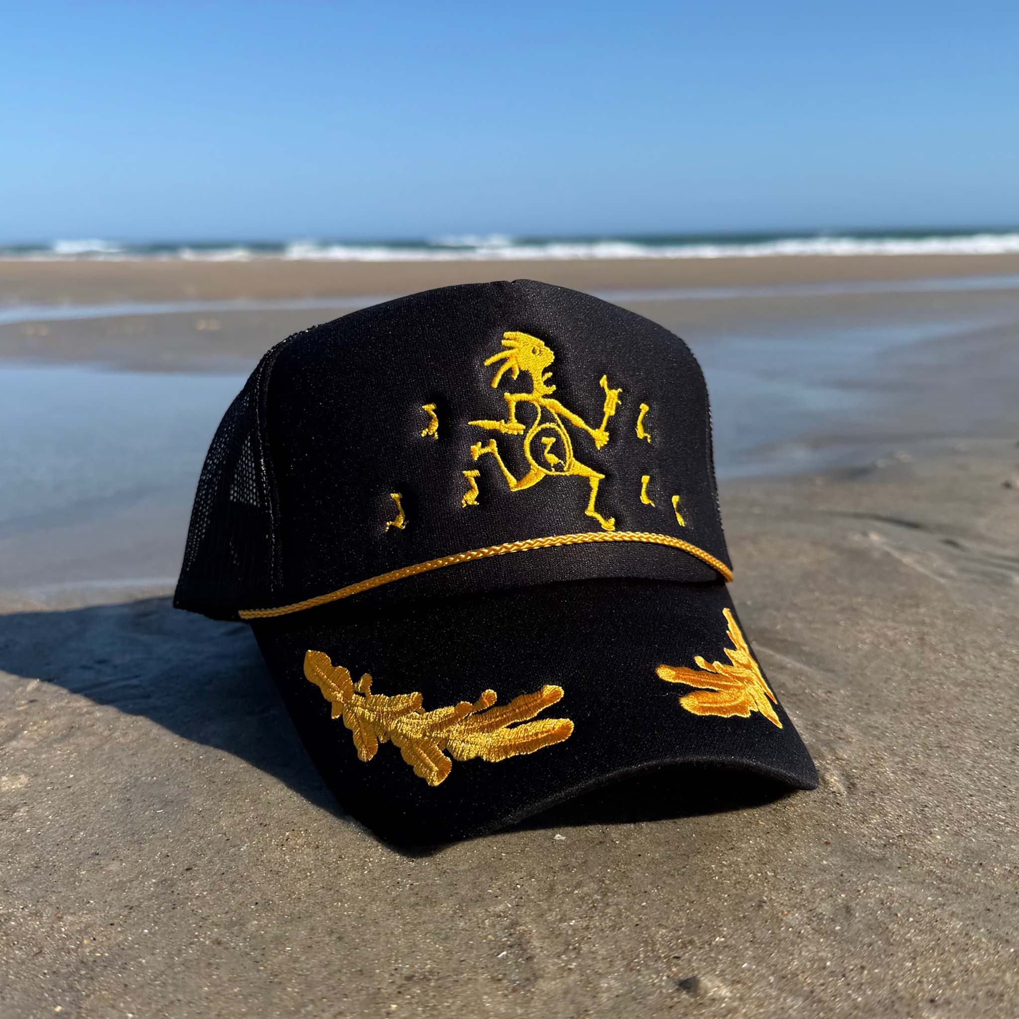 Captain's Note Eater Trucker Hat – Widespread Merchandise