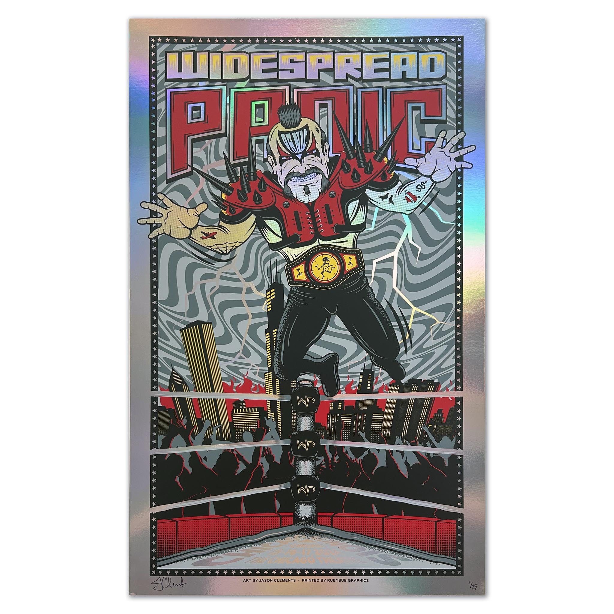 Chicago 2024 Foil Event Poster 