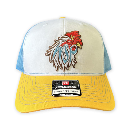 Front of the WP Chicken Trucker Hat