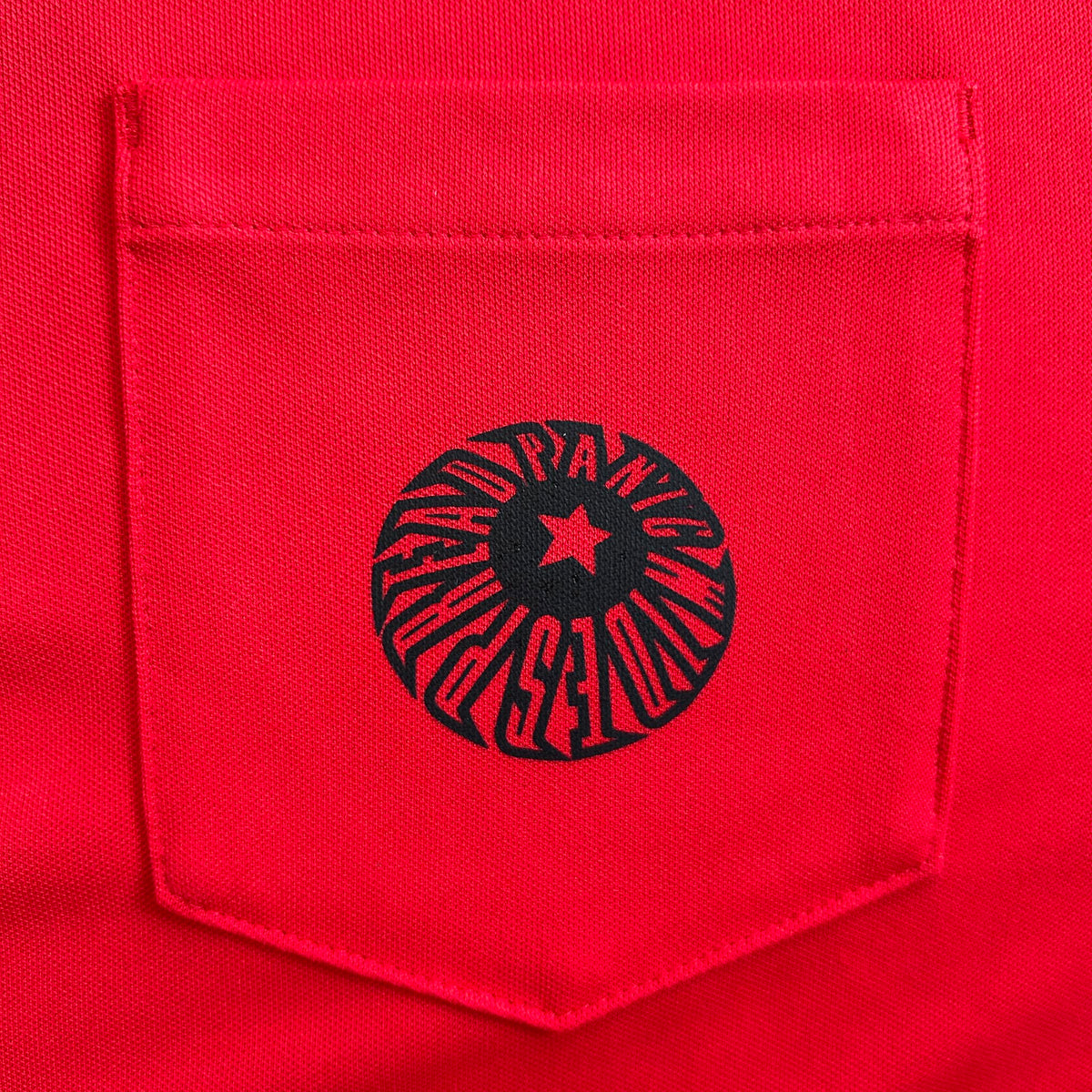 Red Fireball Nike Golf Shirt
