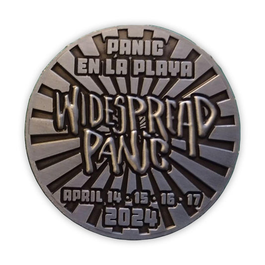 2024 Mexico / Panic En La Playa Official Widespread Panic Event Coin