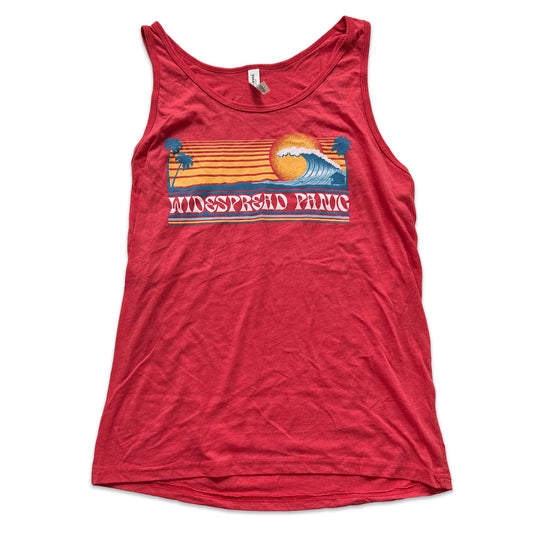 The front of the Sunset Beach Ladies Tank