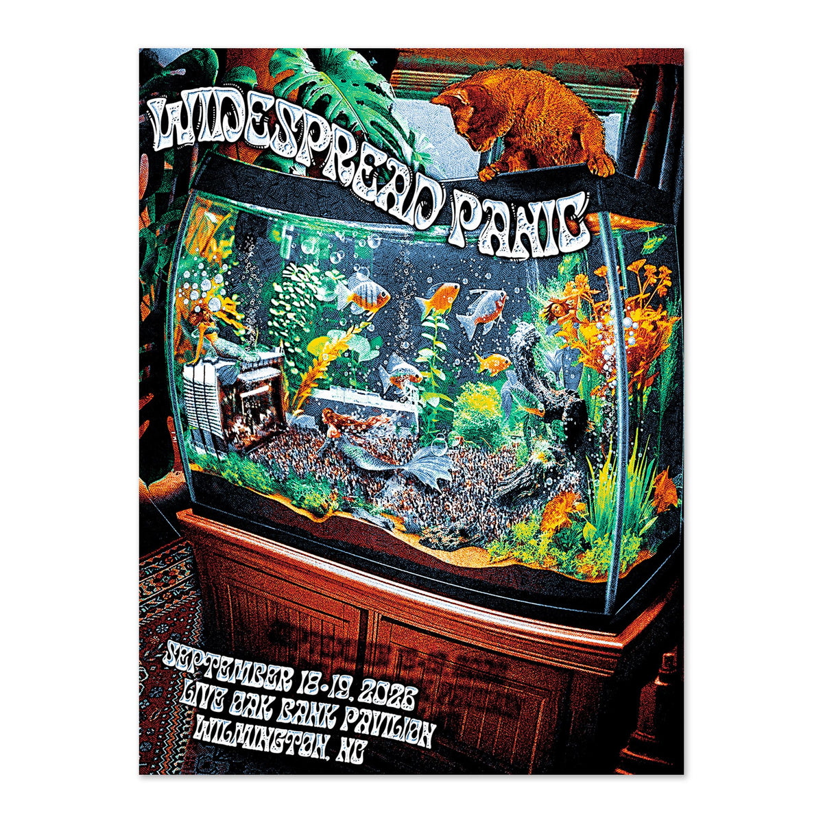 2026 Wilmington, NC Poster by JT Lucchesi - "Fish Tank"