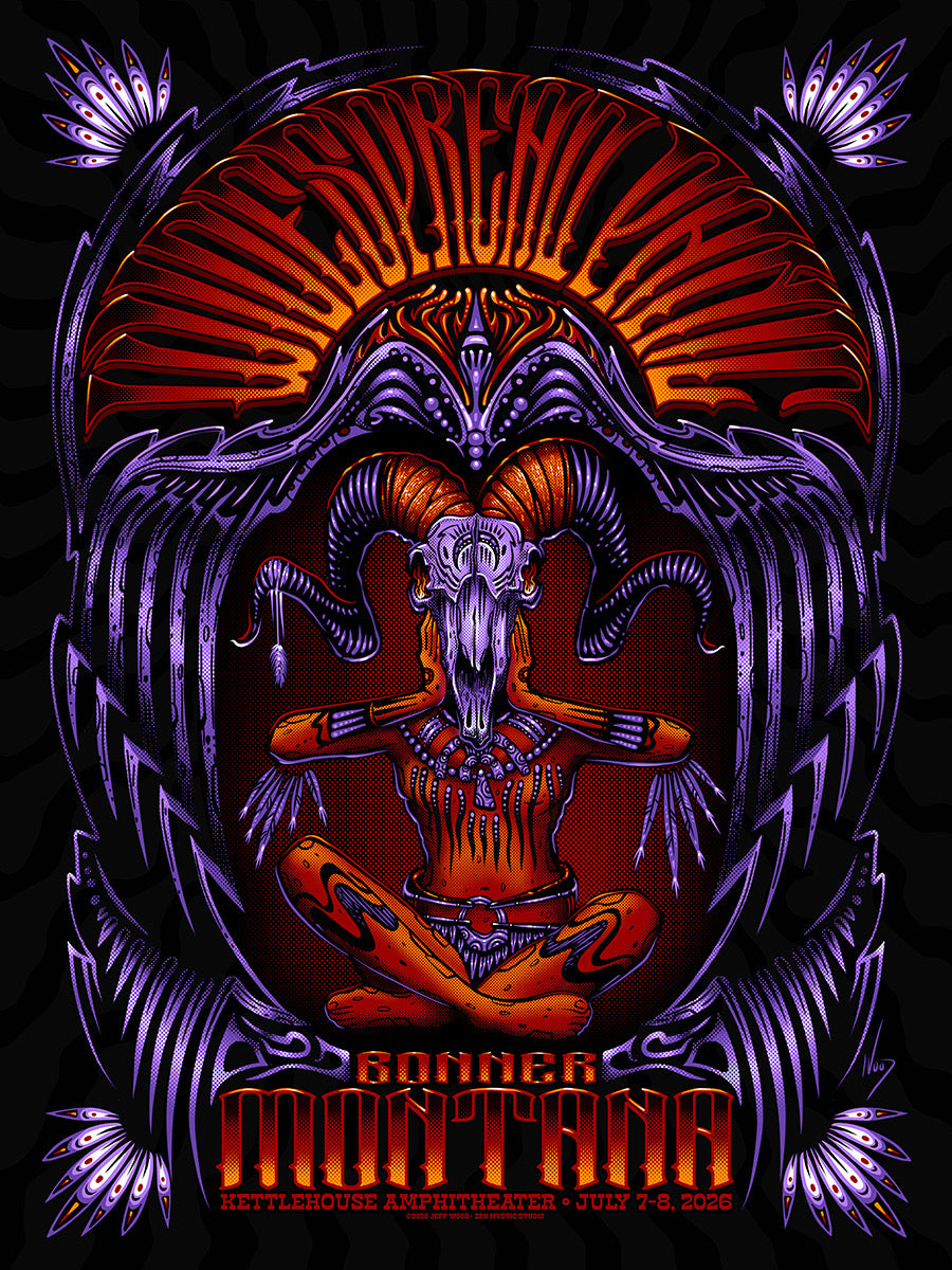 2026 Missoula, MT poster by Jeff Wood