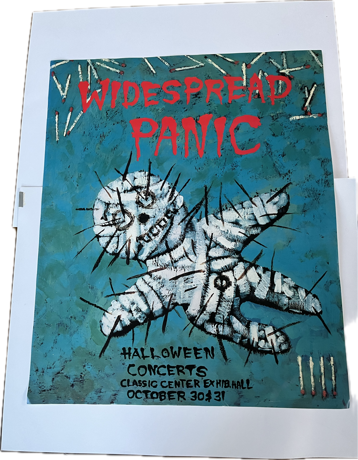 1995 Halloween Poster Athens, GA