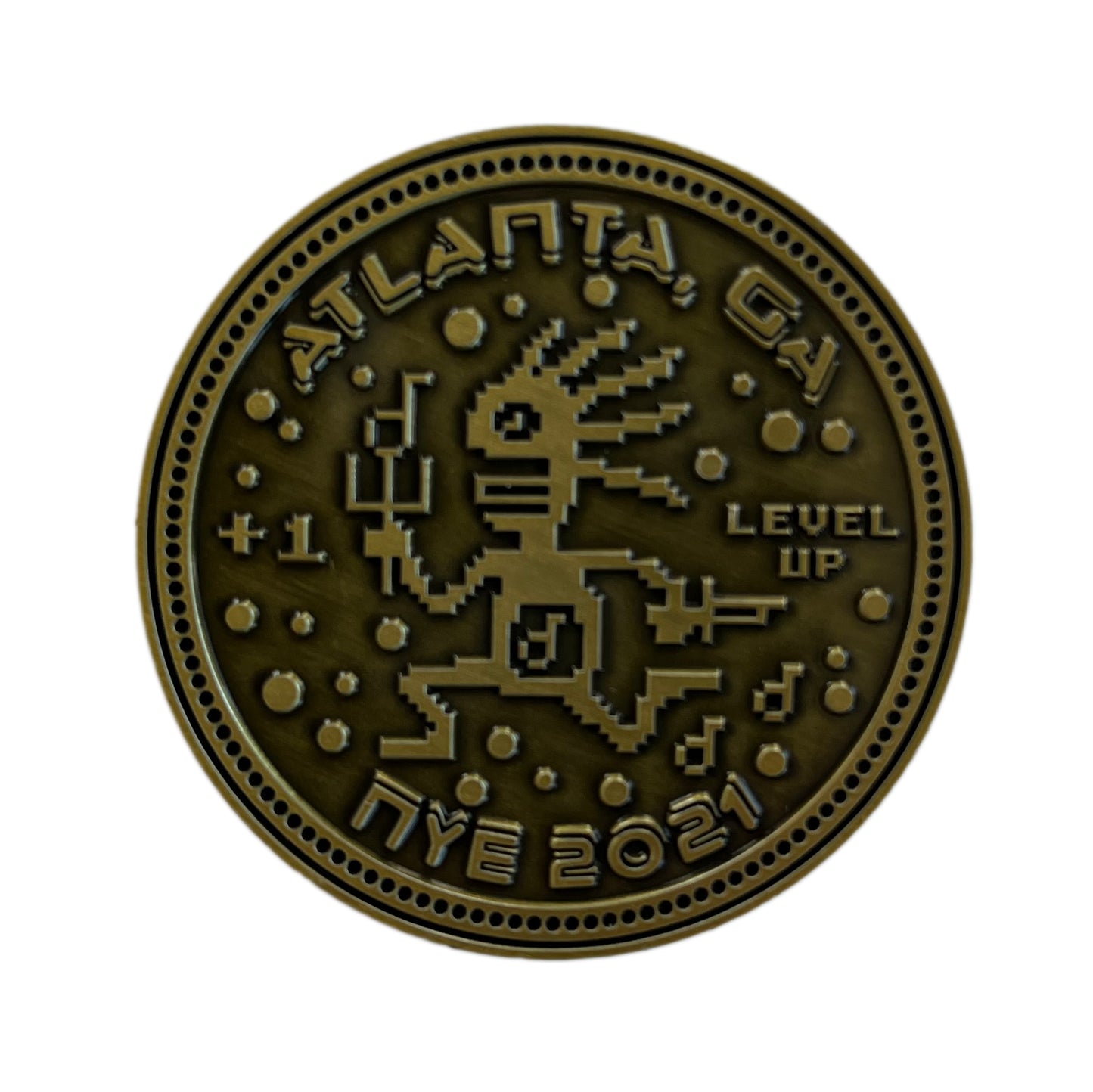 2021 Atlanta New Years Event Coin