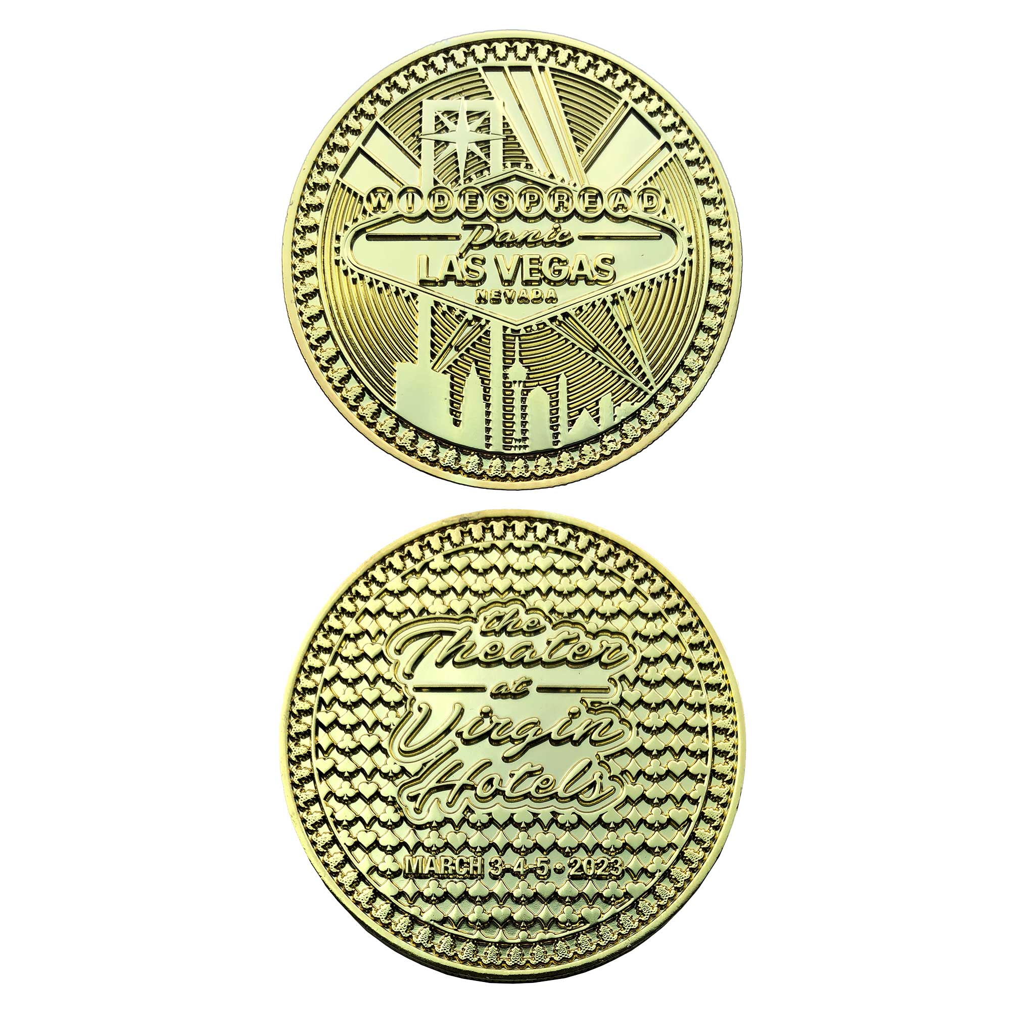 2023 Las Vegas Event Coin Widespread Merchandise