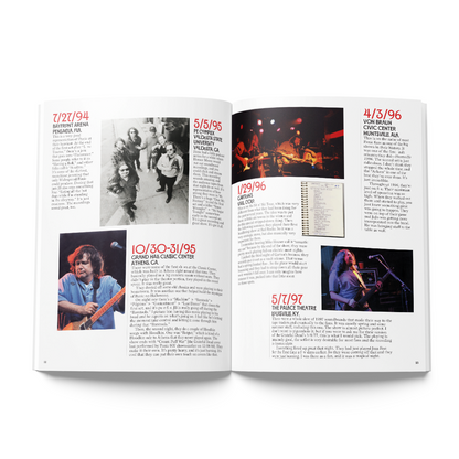 Widespread Panic: 40 Years | Special Relix Softcover Edition, Cover Art by Chuck Sperry