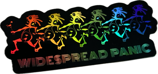 Dancing Note Eater Holographic Sticker