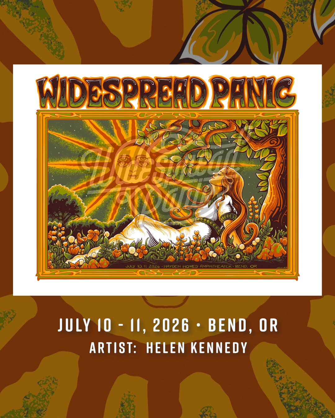 2026 Bend, OR poster by Helen Kennedy