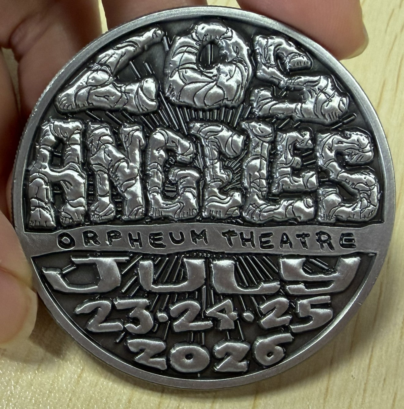2026 Los Angeles, CA  Event Coin