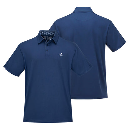 Sec. 119 Note Eater Dry Fit Navy Polo