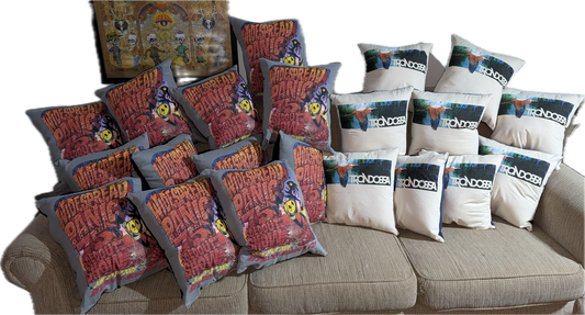 Widespread Panic T-Shirt Pillows