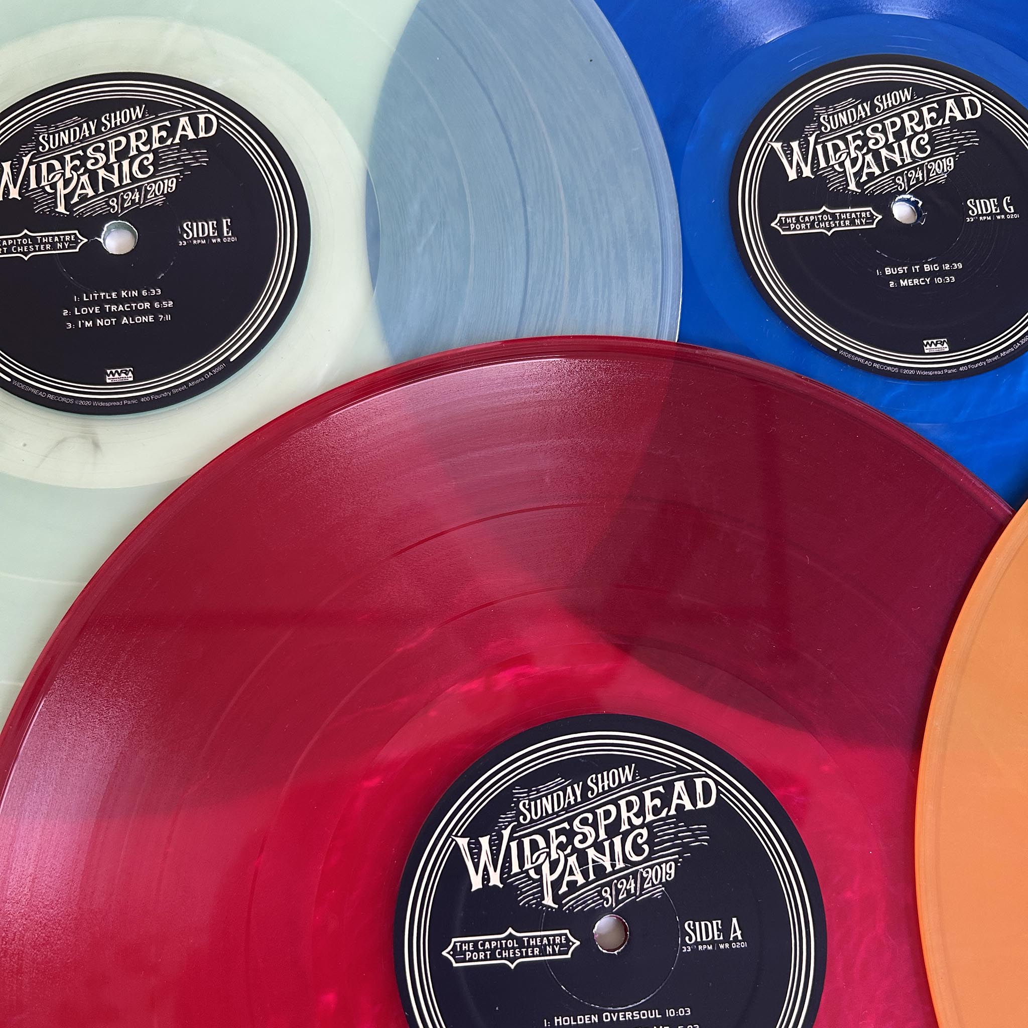 Sunday Show Vinyl Box Set (5 LP Color) – Widespread Merchandise
