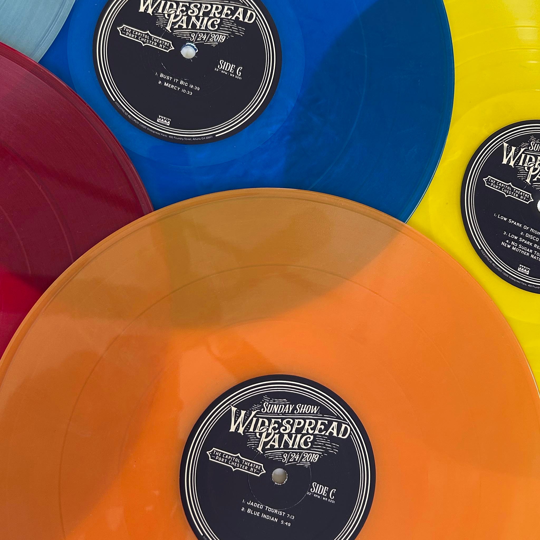 Sunday Show Vinyl Box Set (5 LP Color) – Widespread Merchandise