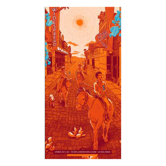 2016 Las Vegas Poster - James Flames