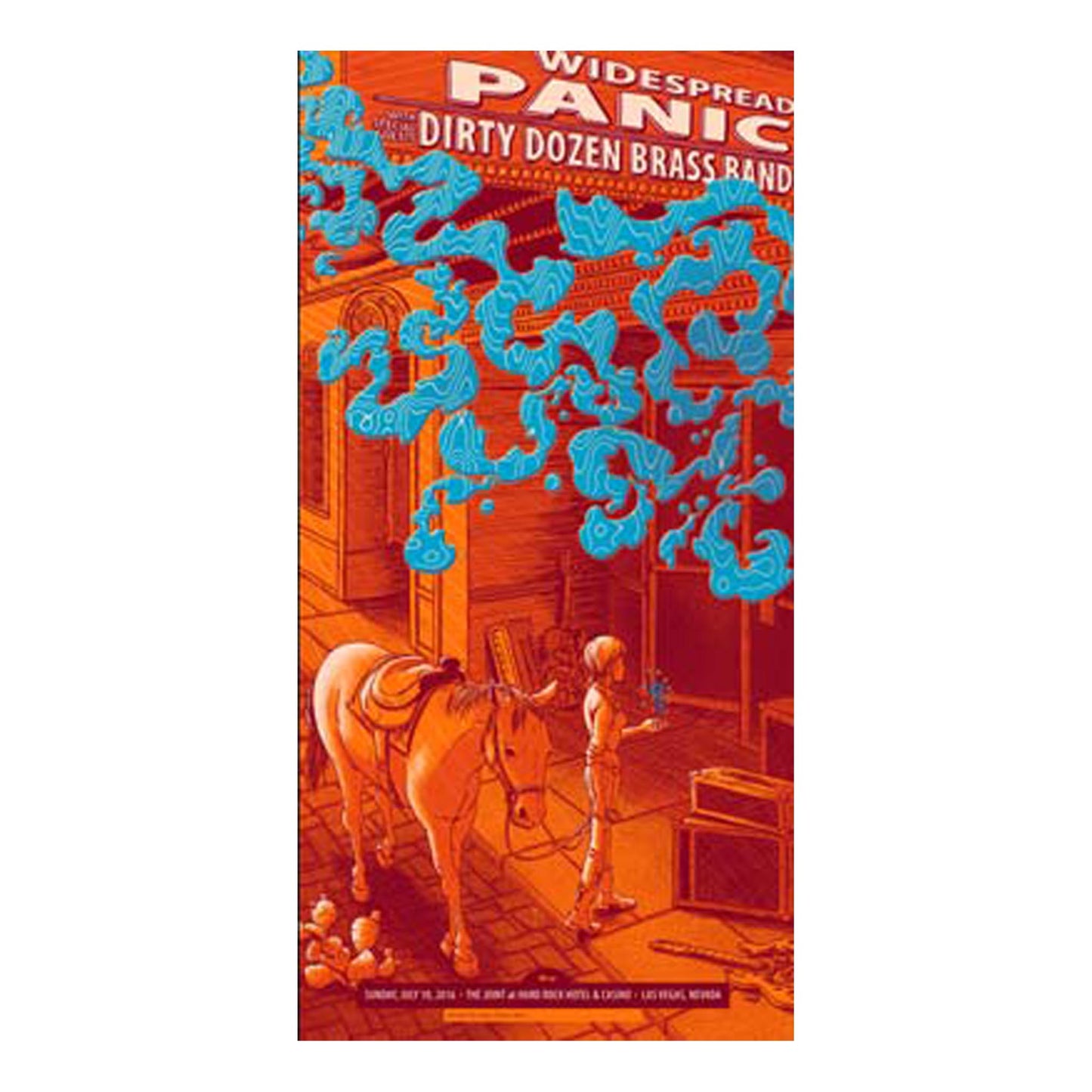 2016 Las Vegas Poster - James Flames