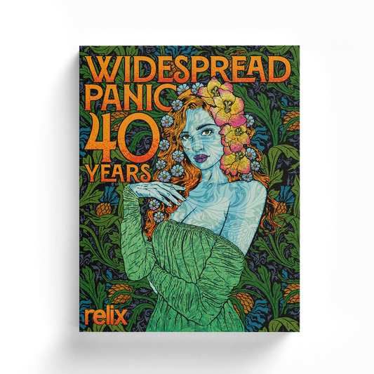 Widespread Panic: 40 Years | Special Relix Softcover Edition, Cover Art by Chuck Sperry