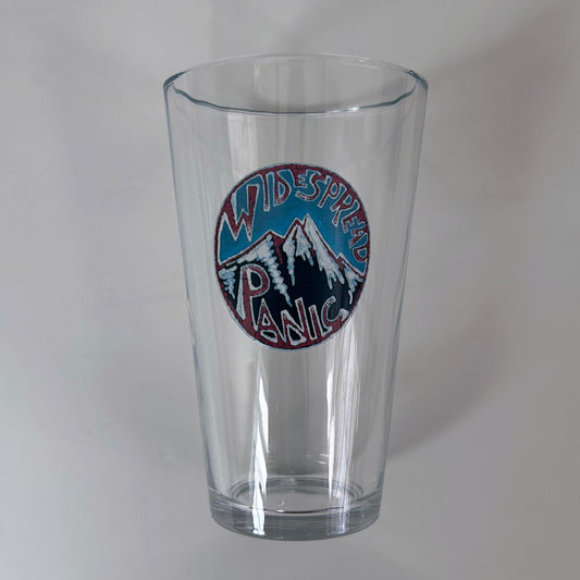 Mountain Batik Pint Glass