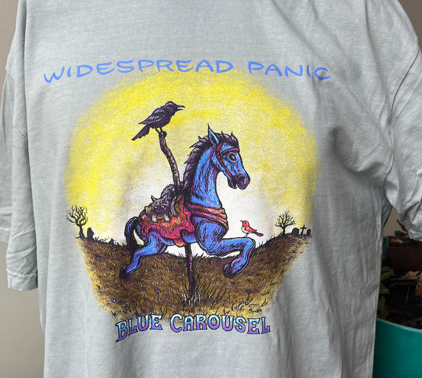 "Blue Carousel" Song Shirt - Spusta