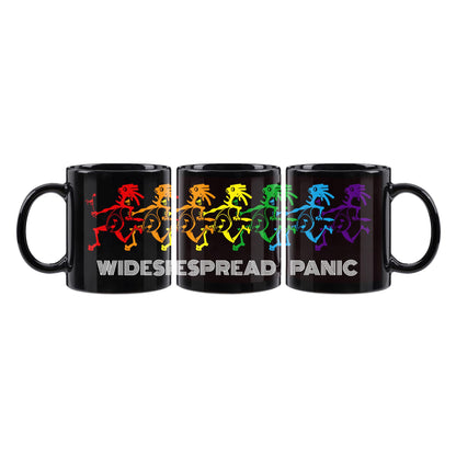 Note Eater Black Ceramic Coffee Mug