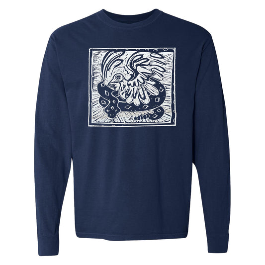 Vintage Dove & Snake Long-Sleeve Tee