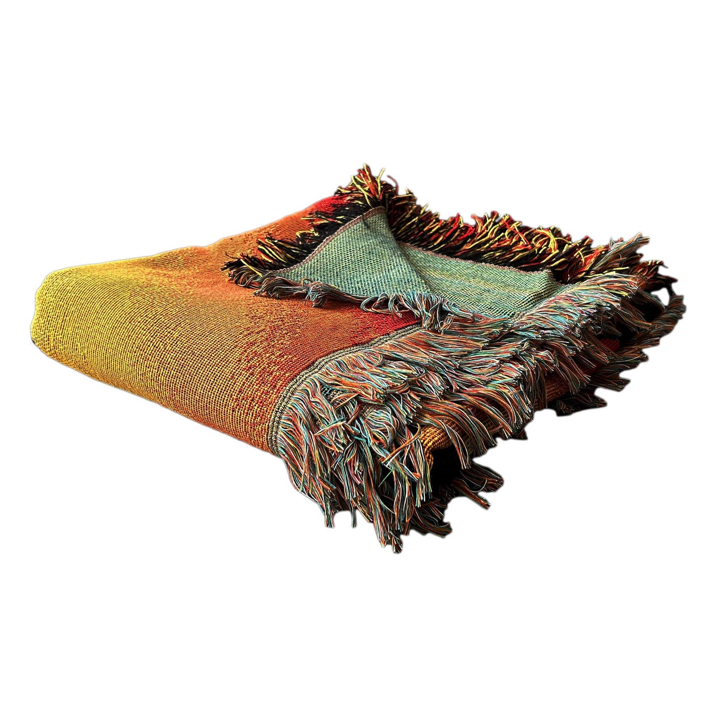 Fireball Woven Blanket