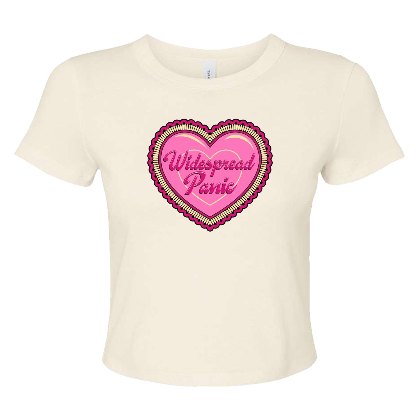 "I Love Widespread Panic" Ladies Baby Tee