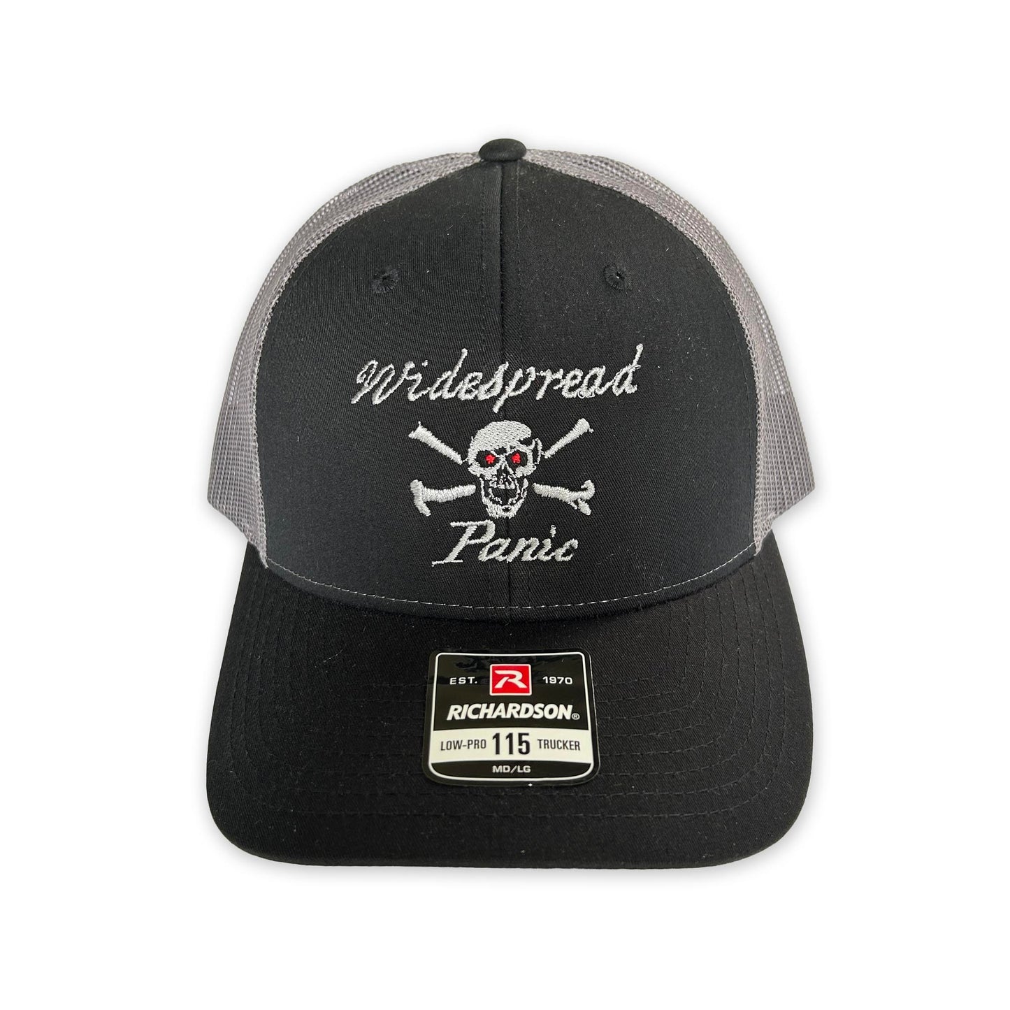 Front of Jolly Roger hat structured