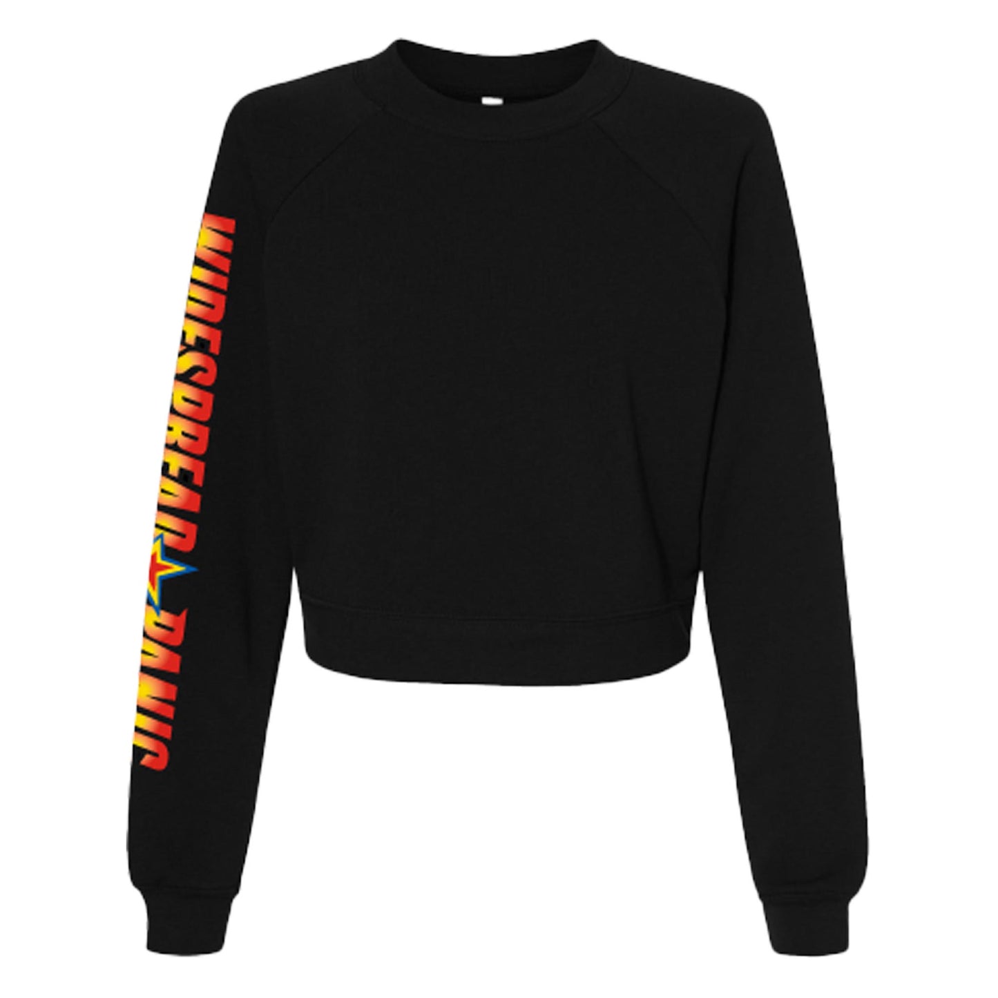 Ladies Light Fuse Crop Top Sweatshirt