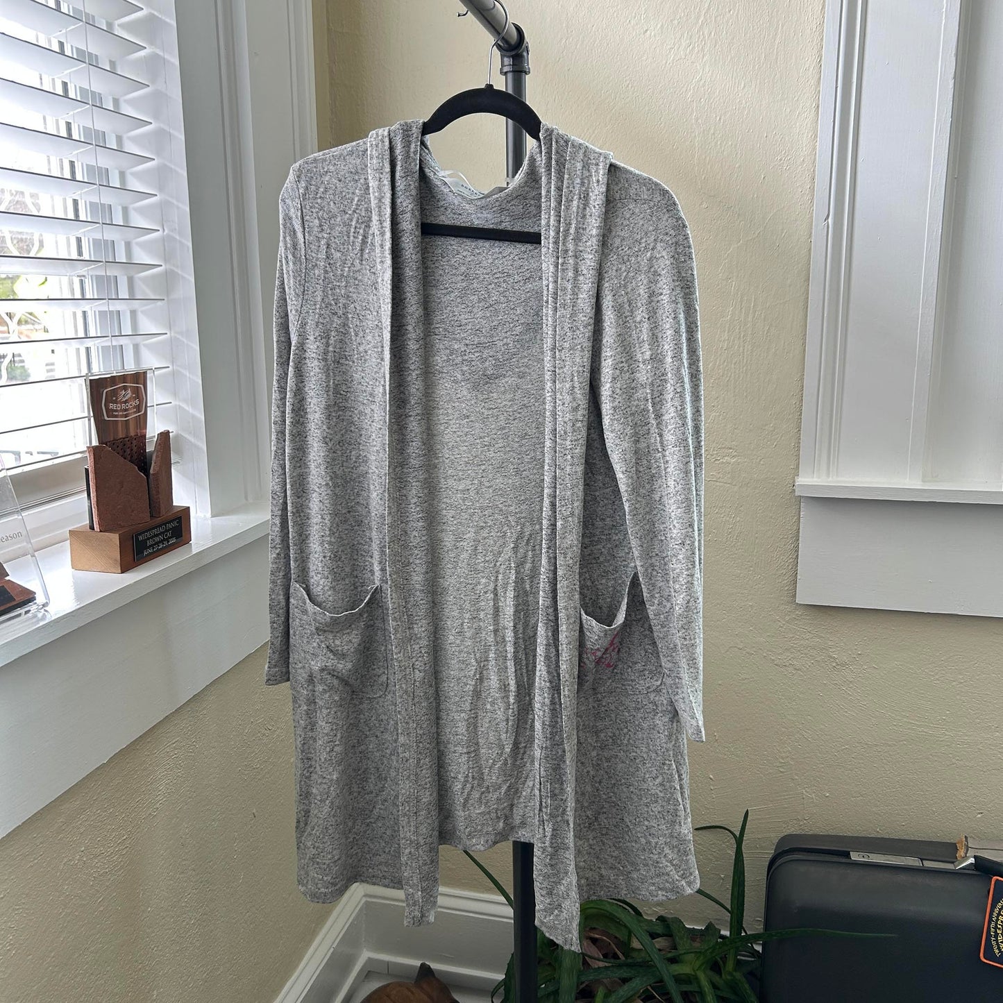 Ladies Note Eater Hooded Cuddle Cardigan