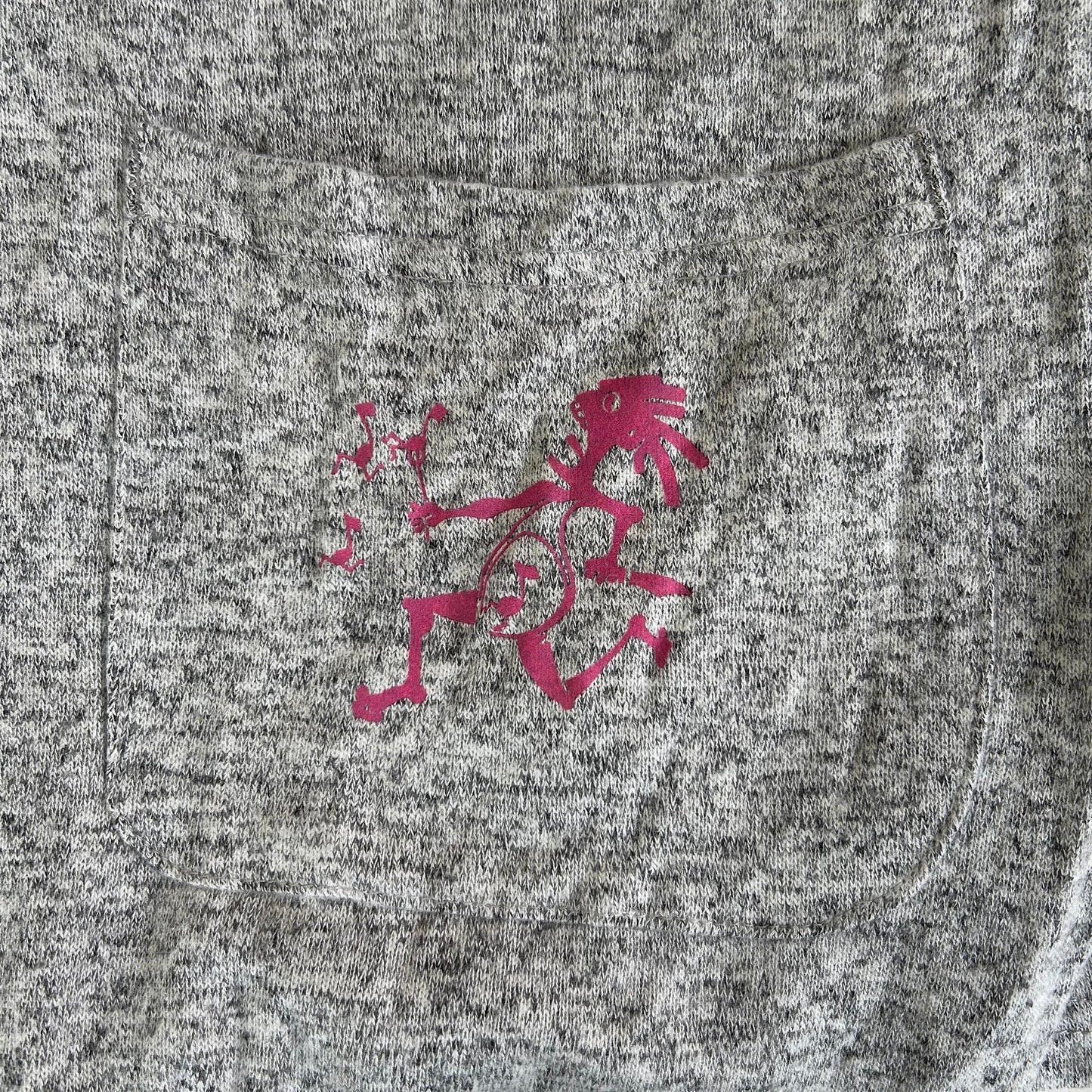 Ladies Note Eater Hooded Cuddle Cardigan