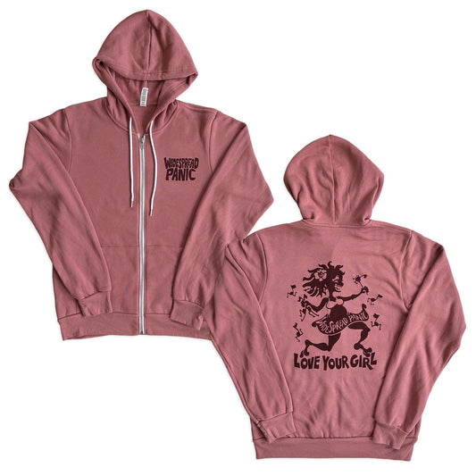 Lady Note Eater Hoodie "Love Your Girl"
