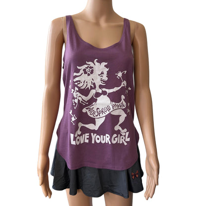 "Love Your Girl" Lady Note Eater Tank Top