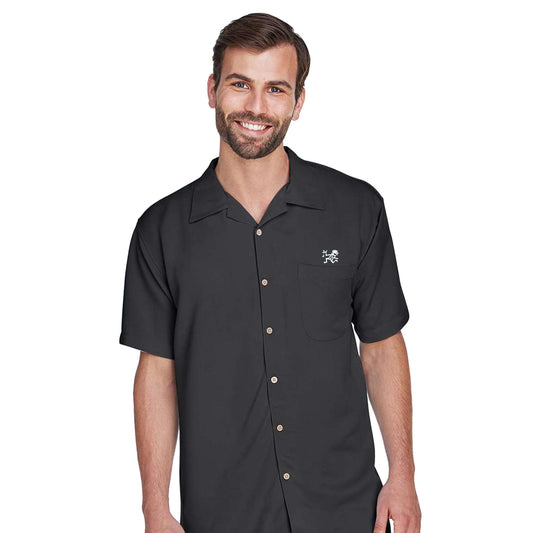 Black Note Eater Camp Shirt