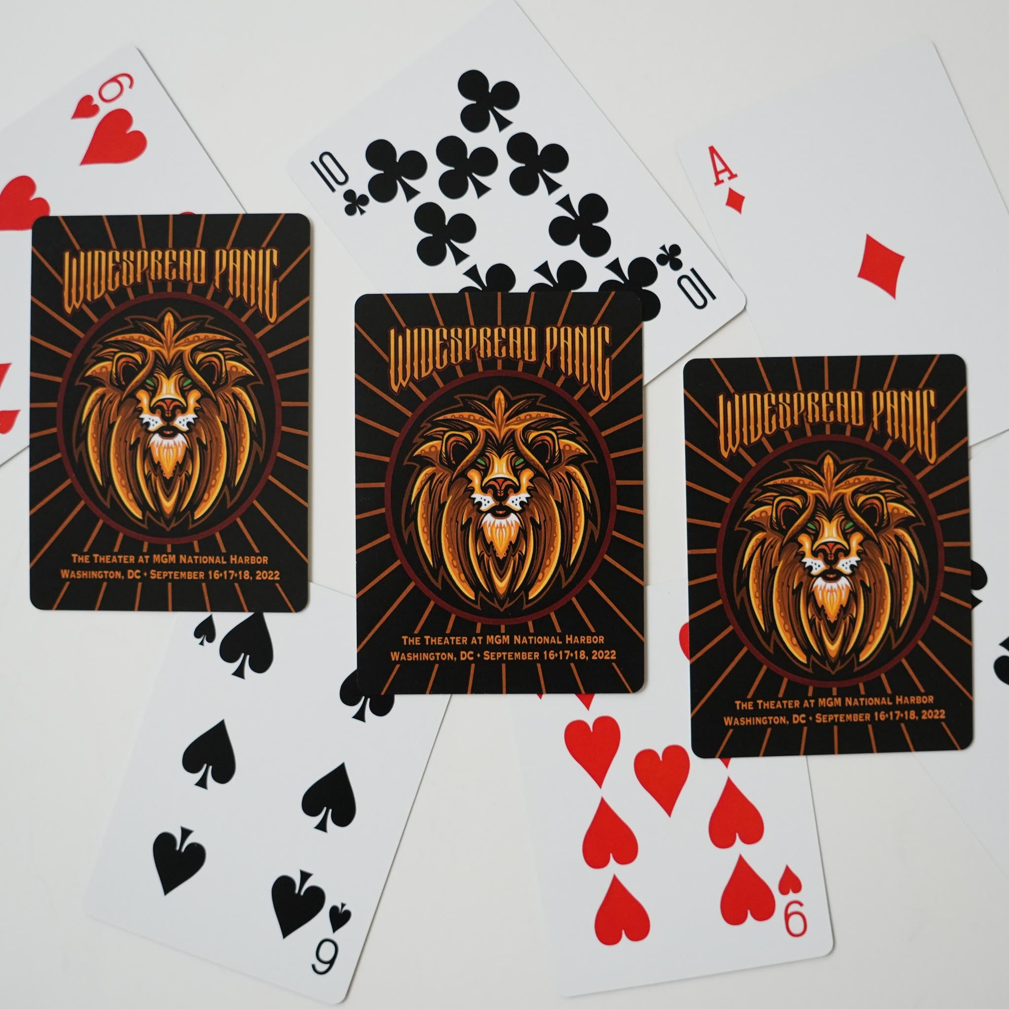 2022 MGM National Harbor Event Playing Cards – Widespread Merchandise