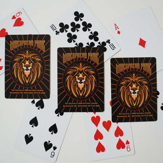 2022 MGM National Harbor Event Playing Cards