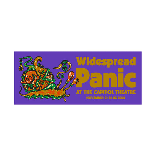 Young & Sick Capitol Theatre Sticker - Purple Snail