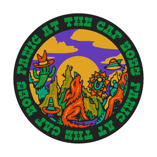 Young & Sick Capitol Theatre Sticker - Howlin' Wolf