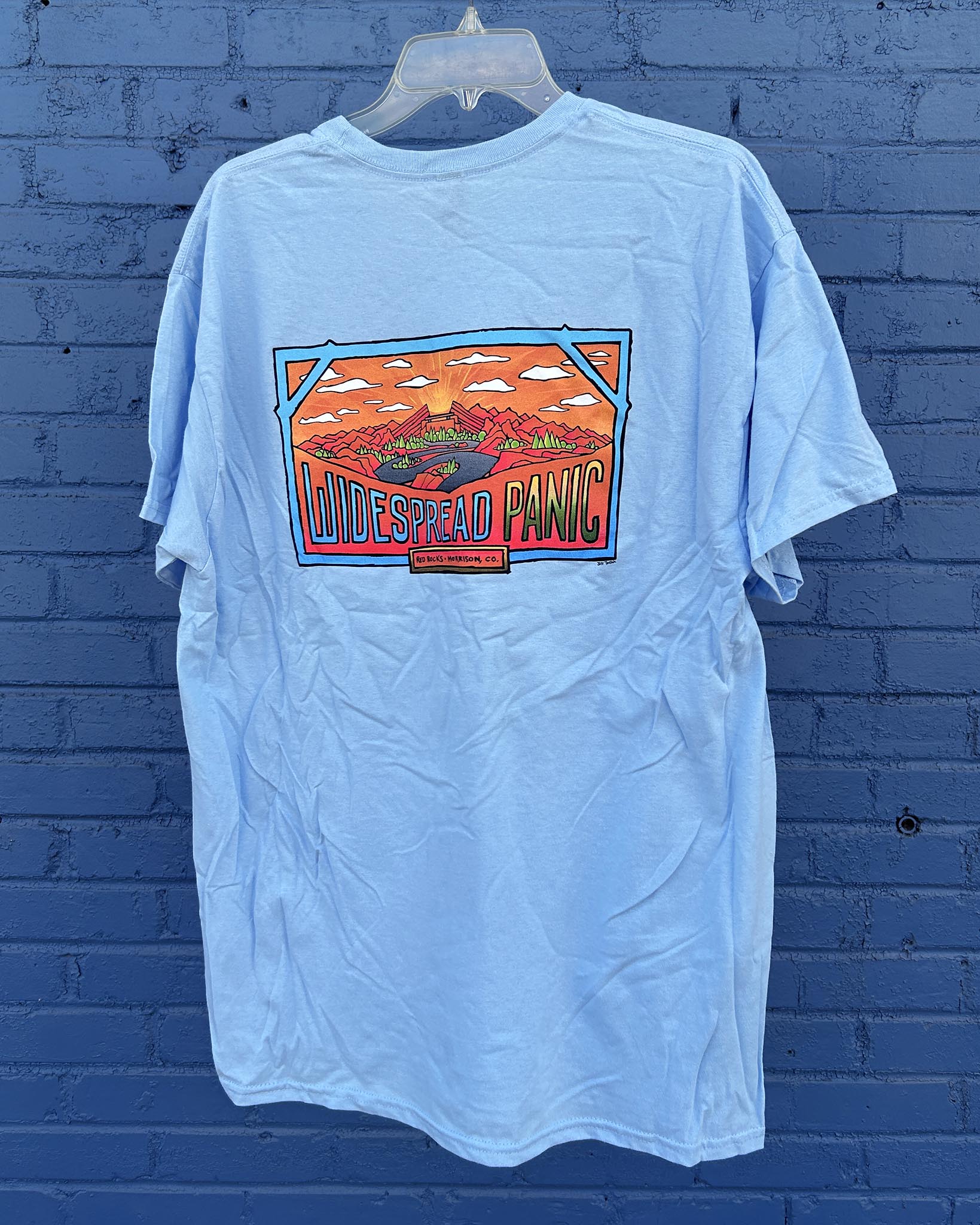 Red Rocks Sunset T-Shirt – Widespread Merchandise