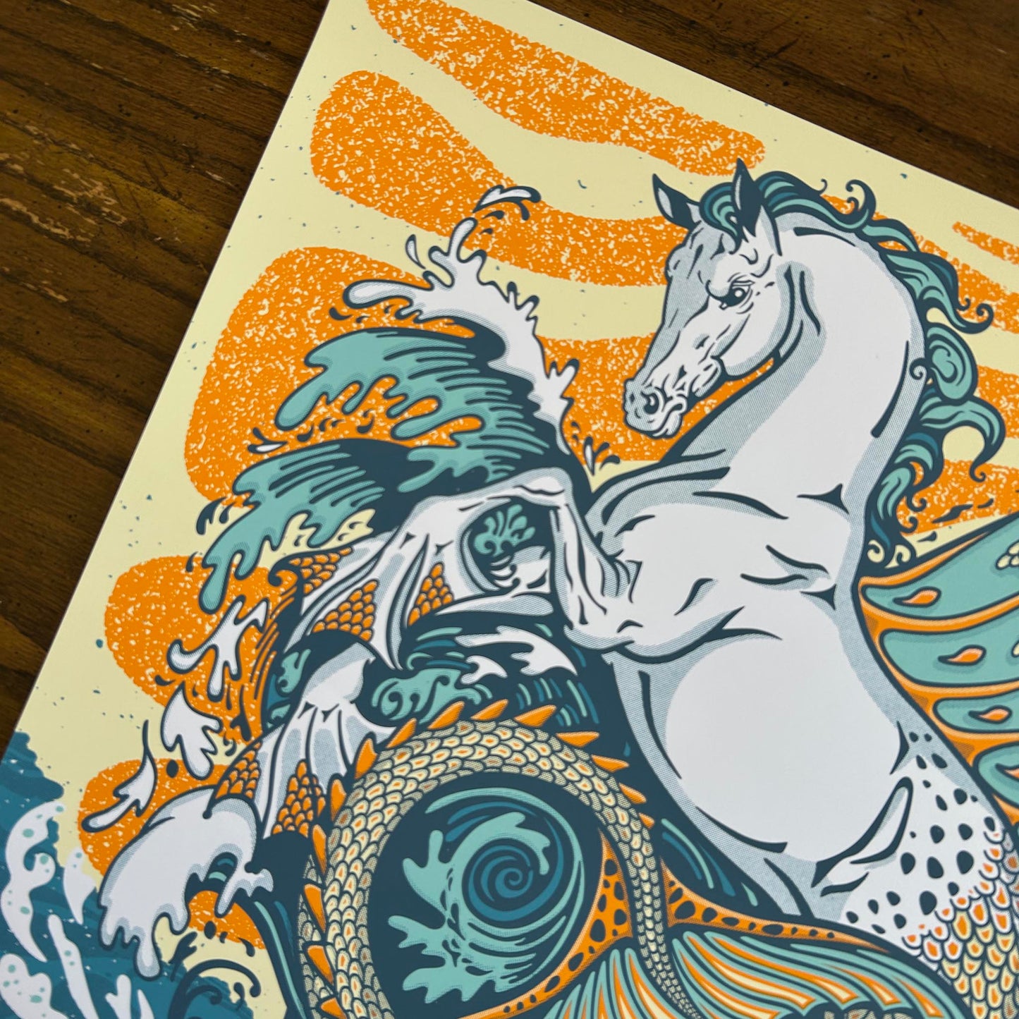 2026 St Augustine Event Poster - Hatfield - Seahorse