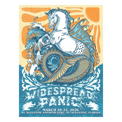 2026 St Augustine Event Poster - Hatfield - Seahorse