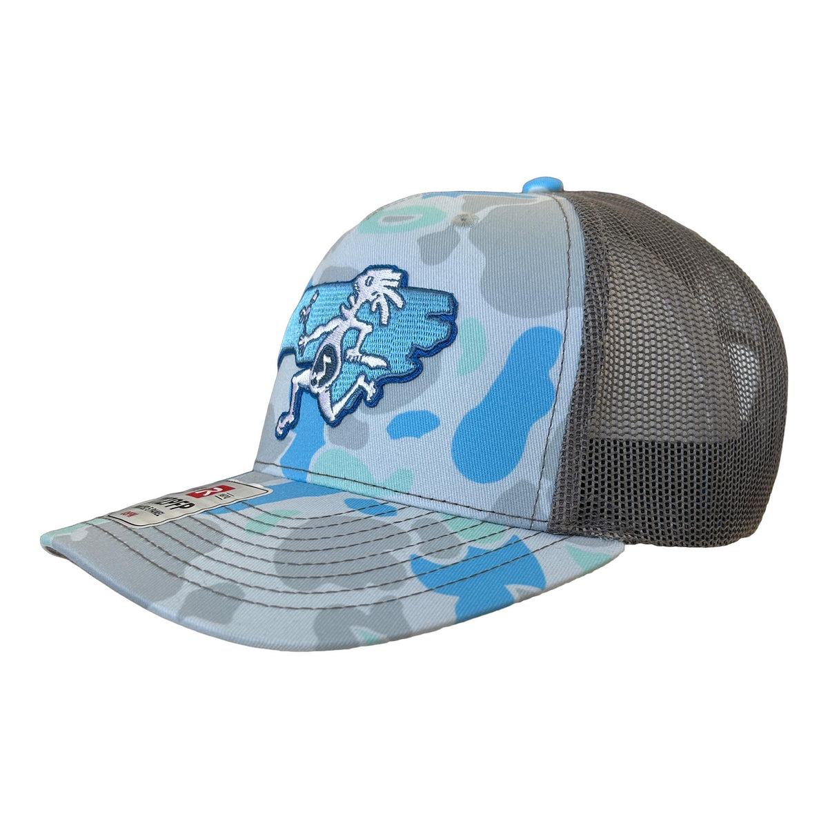 North Carolina Blue Camo Note Eater State Hat