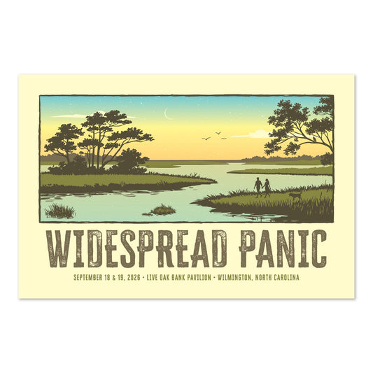 2026 Wilmington, NC Poster by Tom Shaw - River Scene