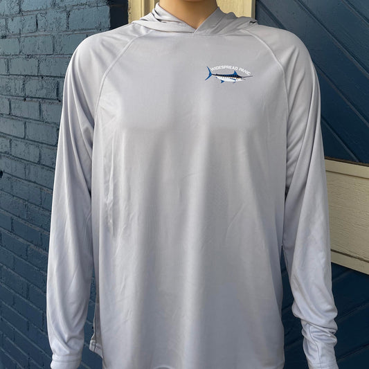 Marlin Long-Sleeve Hooded Fishing Shirt