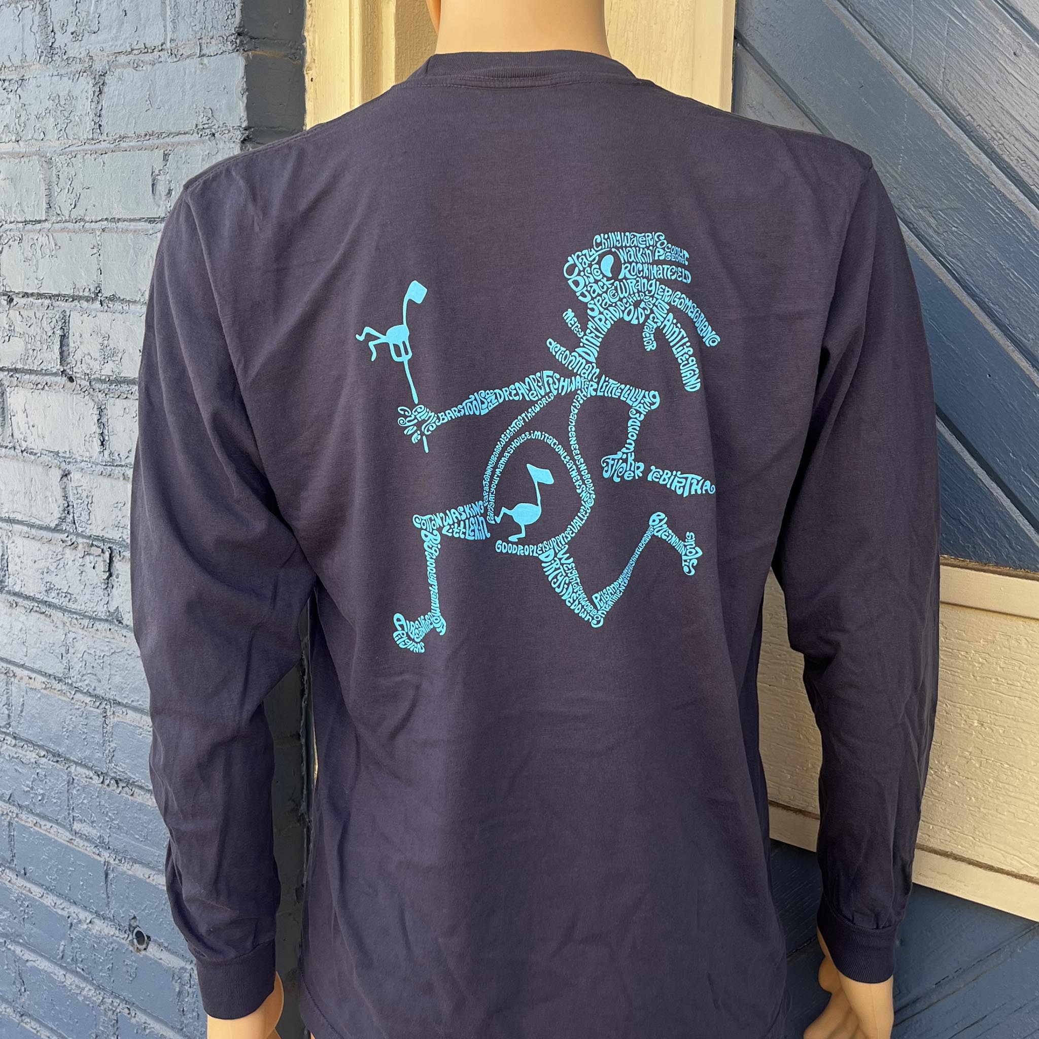 Note Merch Note Eater Song Title Long-Sleeve Tee – Widespread Merchandise